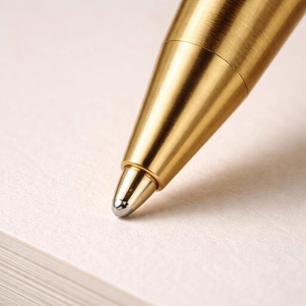 The Precision Brass Pen | Signature Series